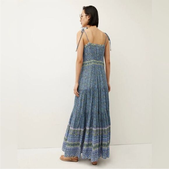 NWT Veronica Beard Windansea Electric Blue Multi Dress $ 498.00 M - Picture 4 of 9